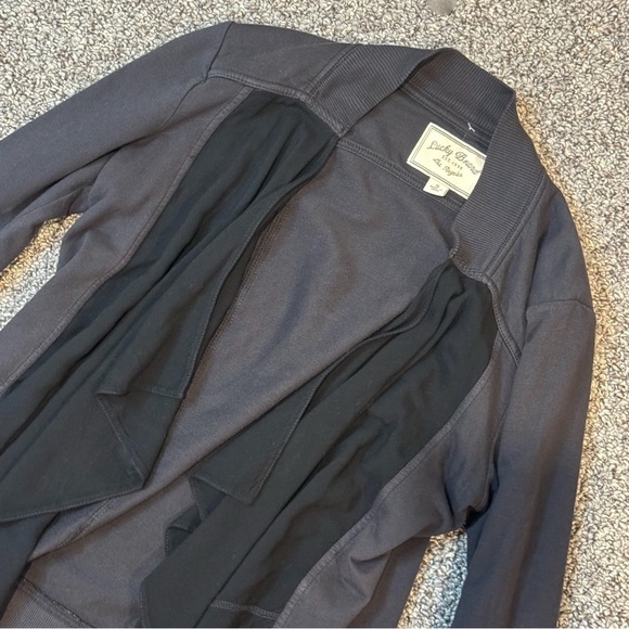 Lucky Brand Black and Gray Women's Blazer - Picture 4 of 7